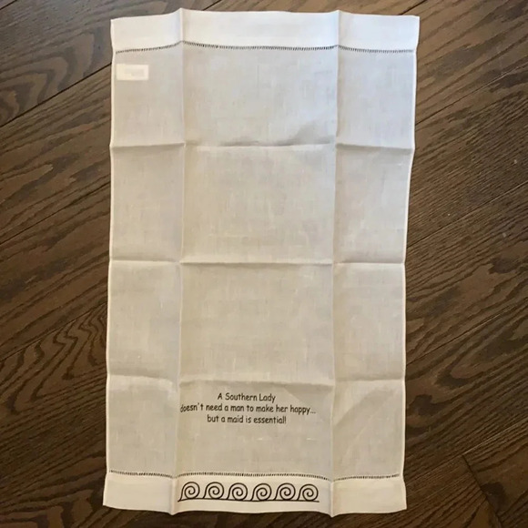 Southern Lady Man and Maid Hand Towel Kitchen Linen NWOT - Picture 6 of 8